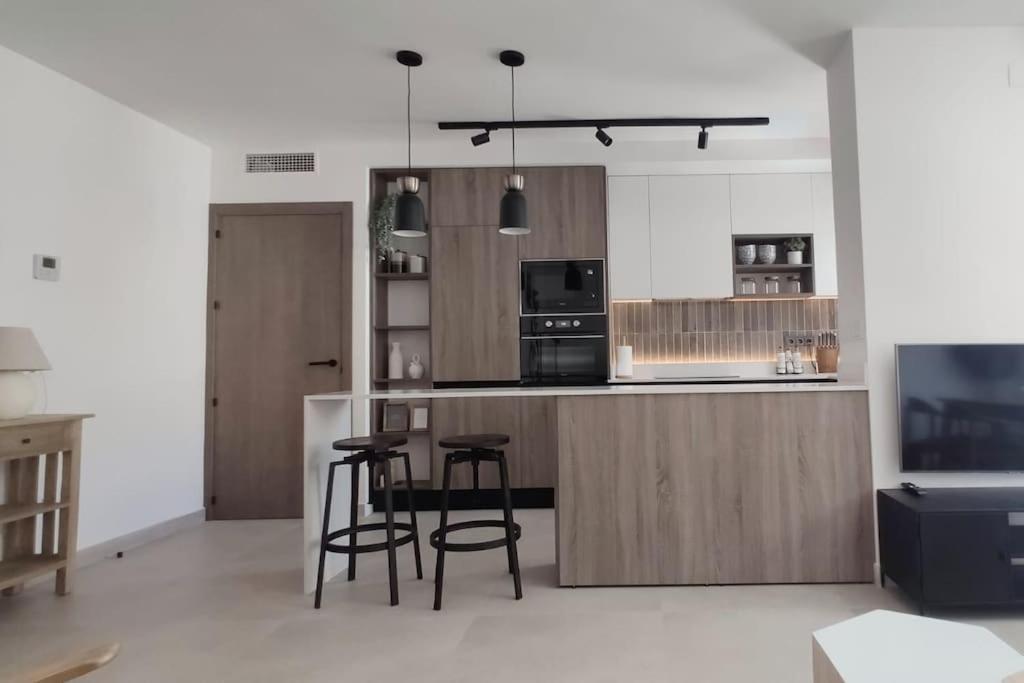 엘푸에르토데산타마리아 Piso Reformado De Diseno C/Terraza. Playa El Ancla 아파트 외부 사진
